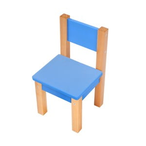 Modrá detská stolička Mobi furniture Mario
