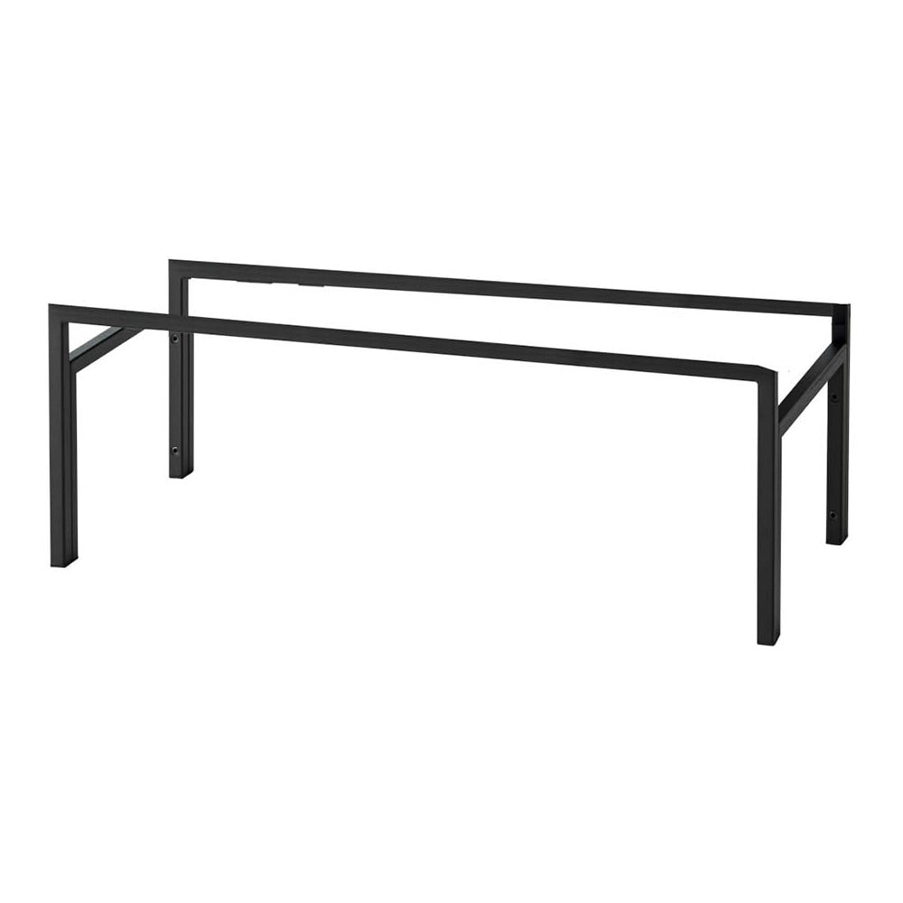 E-shop Čierne kovové podnožie pre skrine 176x38 cm Edge by Hammel - Hammel Furniture