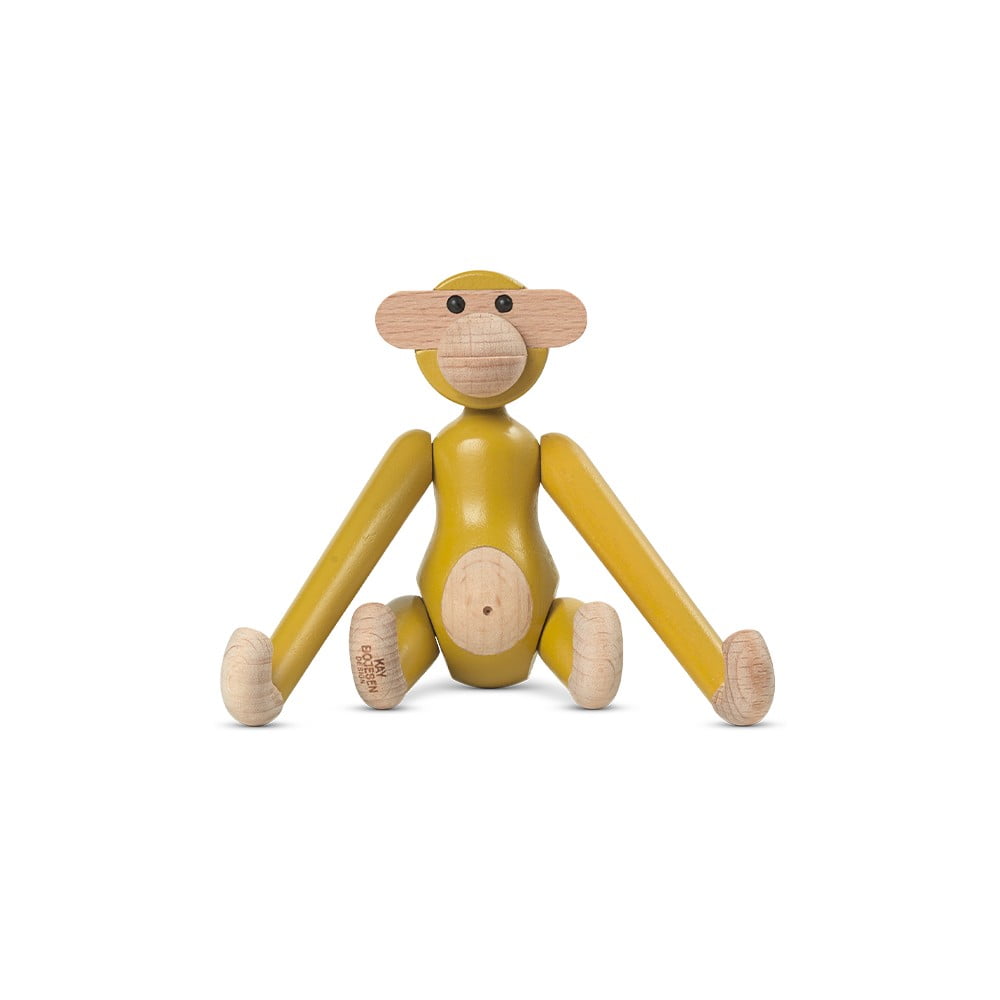 Drevená soška (výška 9,5 cm) Monkey Mini - Kay Bojesen Denmark