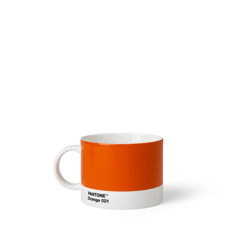 Obrázok Oranžový hrnček na čaj Pantone, 475 ml