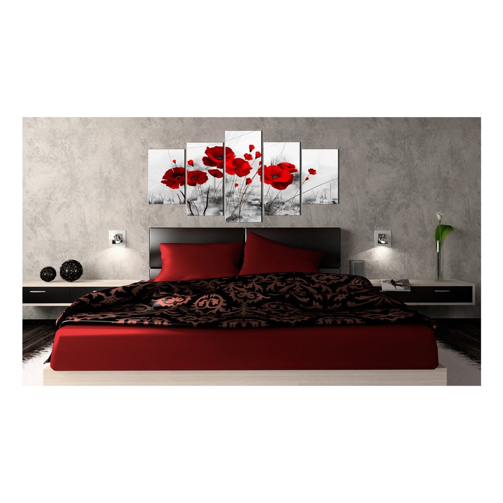 E-shop Dekoratívny obraz Bimago Red Miracle 100 × 50 cm