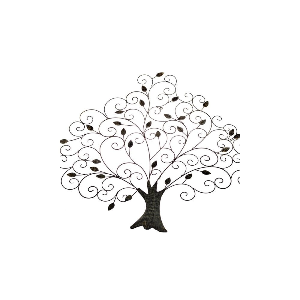 E-shop Kovová nástenná dekorácia Dakls Tree