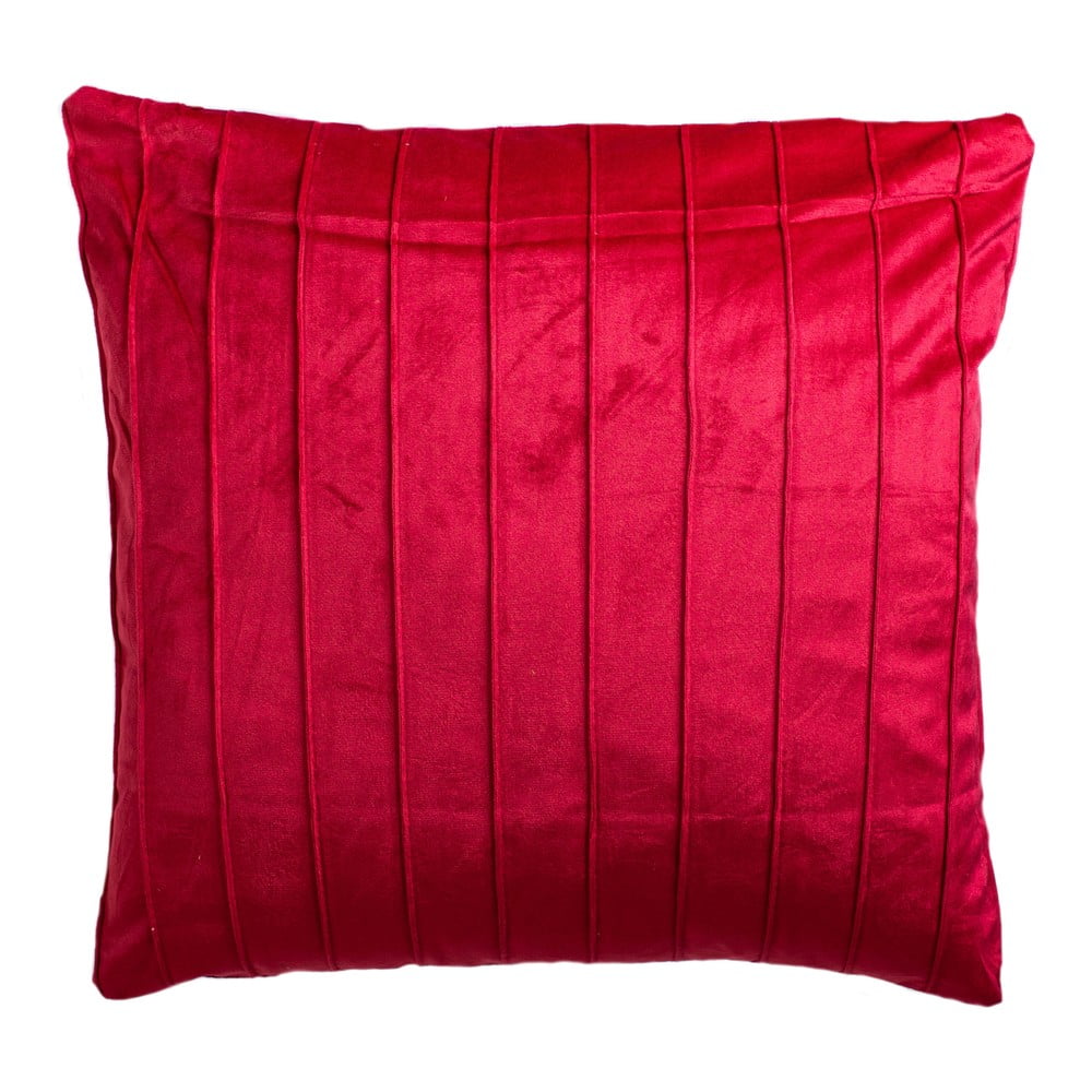 E-shop Červený dekoratívny vankúš JAHU collections Stripe, 45 x 45 cm