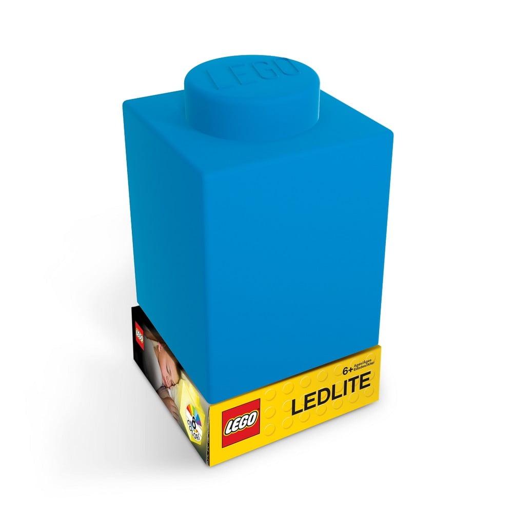 Obrázok Modré silikónové nočné svetielko LEGO® Classic Brick