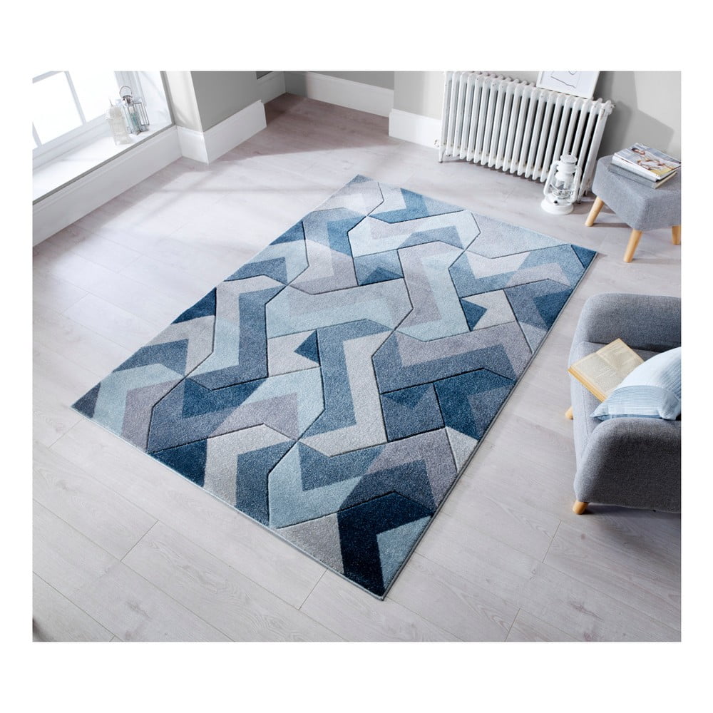 Obrázok Koberec Flair Rugs Aurora Denim, 160 × 230 cm