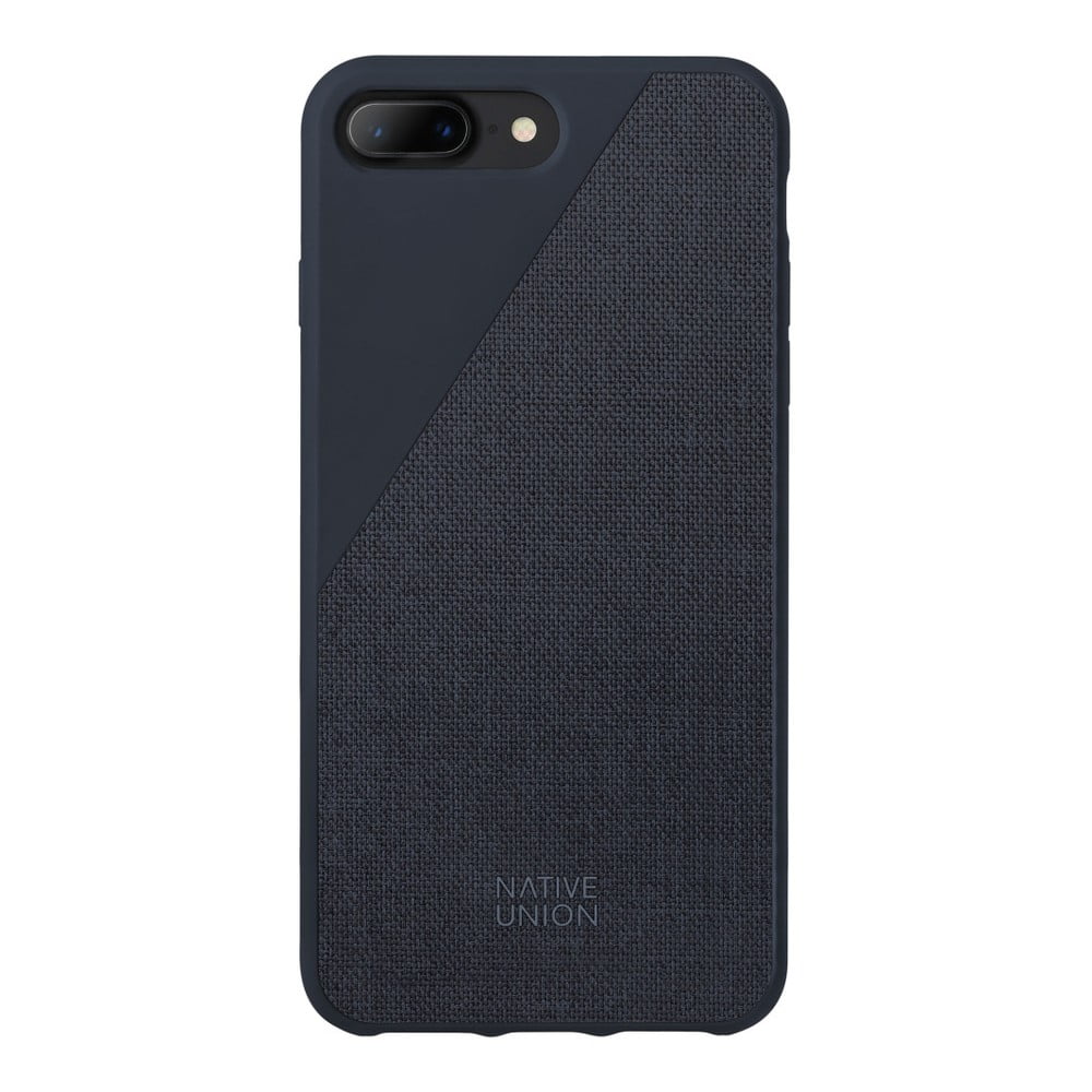 Obrázok Tmavomodrý obal na mobilný telefón pre iPhone 7 a 8 Plus Native Union Clic Canvas Case