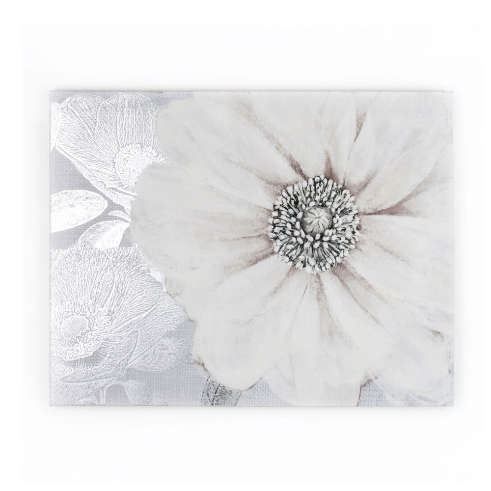 E-shop Obraz Graham & Brown Grey Bloom, 80 × 60 cm