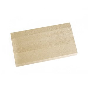 Doska na krájanie z bukového dreva Orion Square Brown, 30 × 19 cm