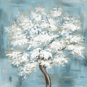 Obraz na plátne Marmont Hill Sakura Blau, 61 × 61 cm