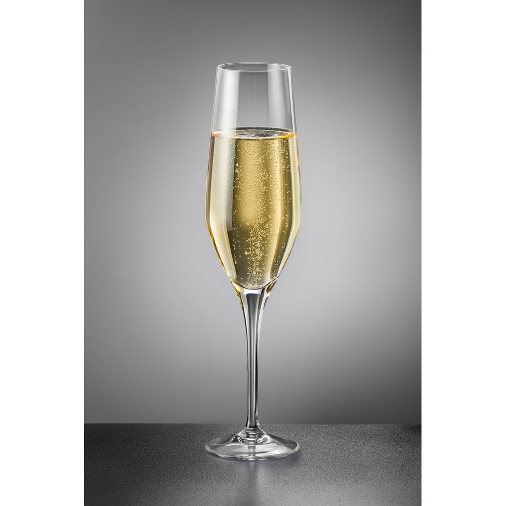 E-shop Súprava 2 pohárov na šampanské Crystalex Amoroso, 200 ml