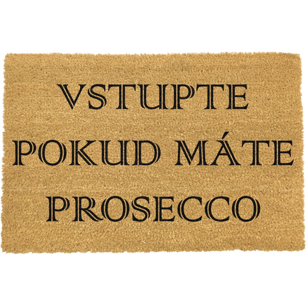 E-shop Rohožka z prírodného kokosového vlákna ARTS Doormats Vstúpte, 40 x 60 cm