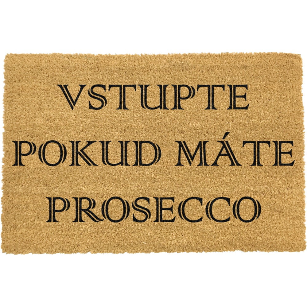 Obrázok Rohožka z prírodného kokosového vlákna ARTS Doormats Vstúpte, 40 x 60 cm