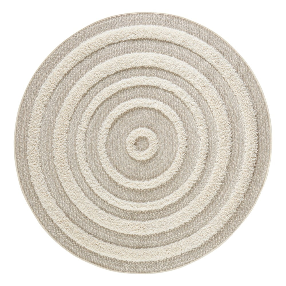 E-shop Krémovobiely koberec Mint Rugs Handira Circle, ⌀ 160 cm