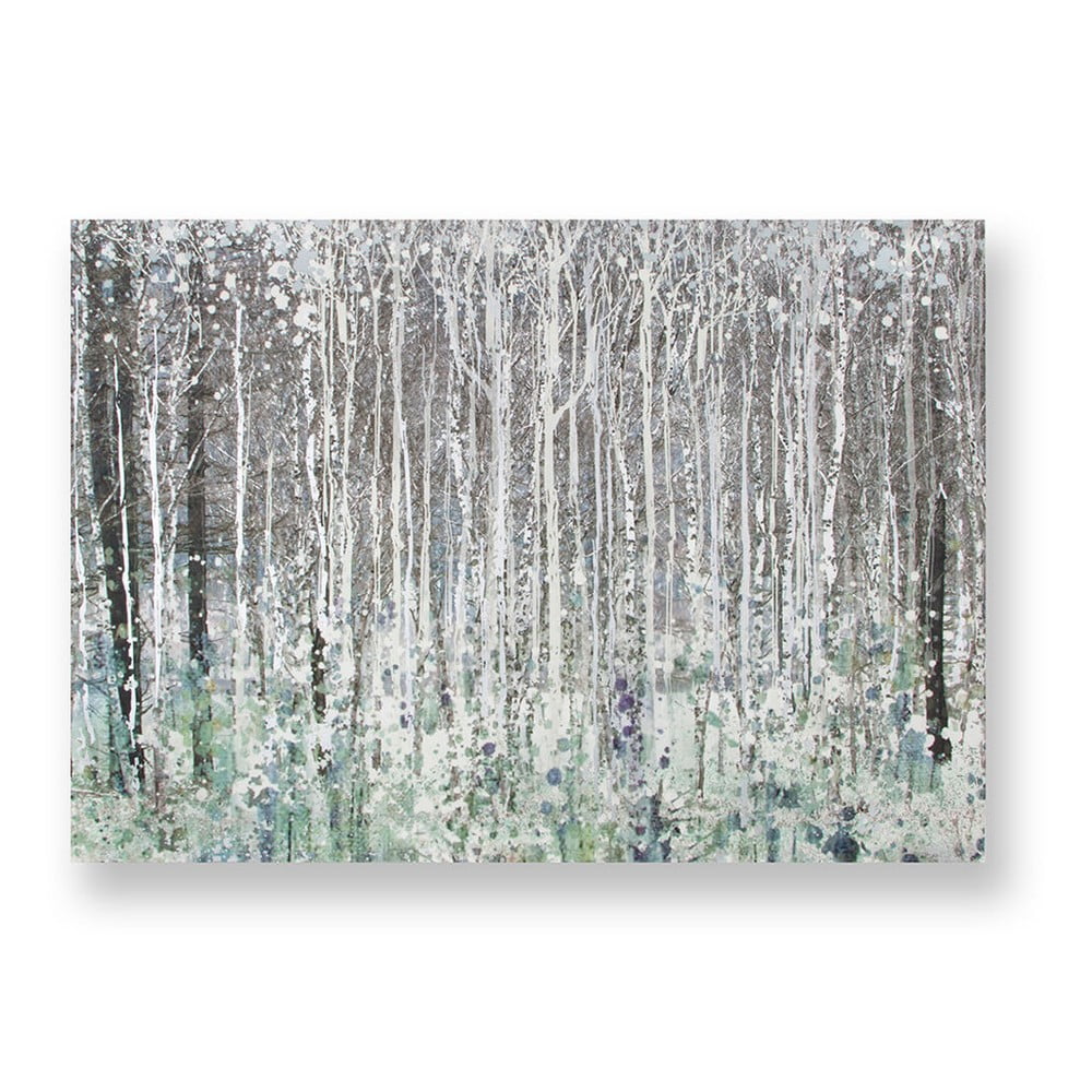 E-shop Obraz Graham & Brown Watercolour Woods, 100 × 70 cm