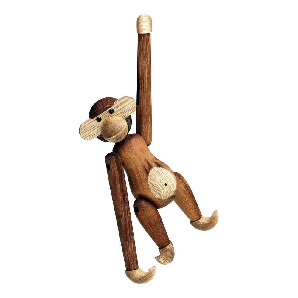 E-shop Soška z masívneho dreva Kay Bojesen Denmark Monkey Teak