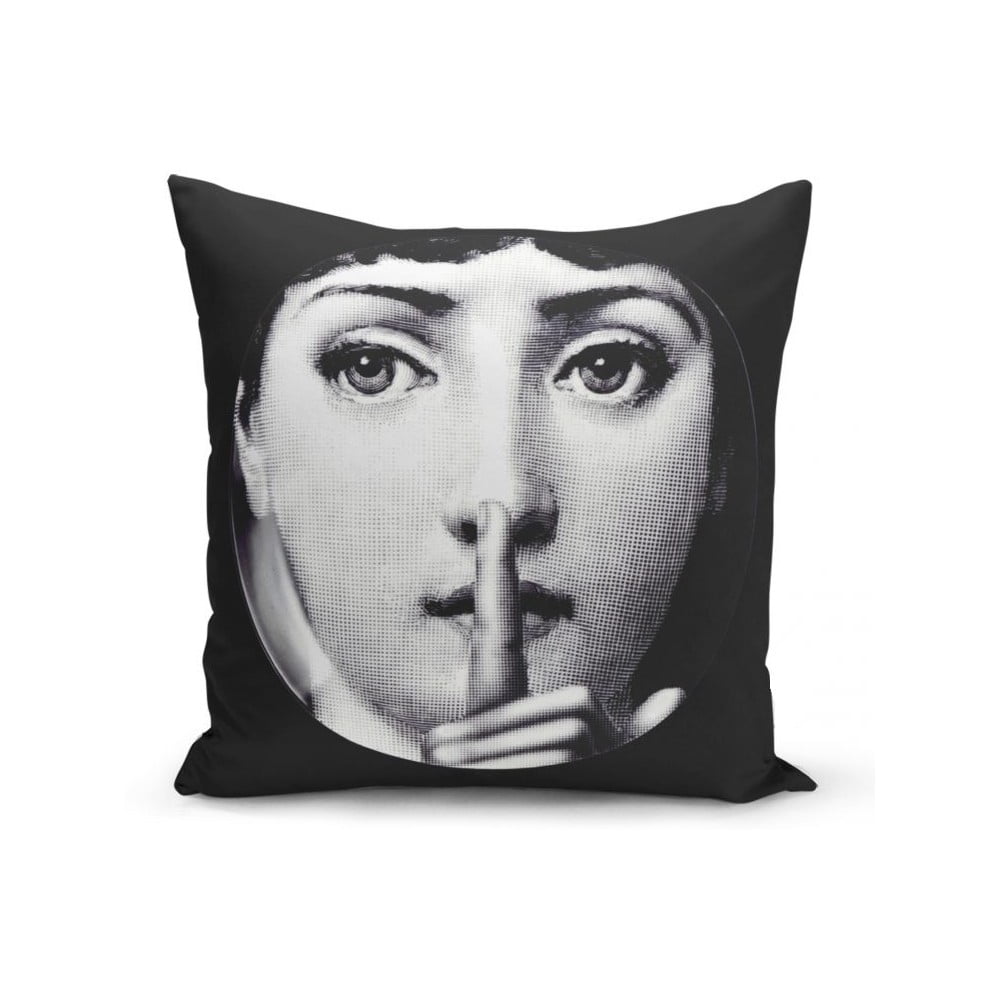 E-shop Obliečka na vankúš Minimalist Cushion Covers BW Smia, 45 x 45 cm
