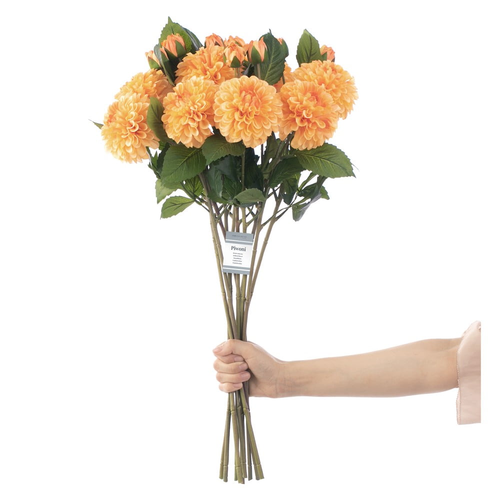 Umelé kvety v súprave 10 ks (výška 62 cm) Dahlia – AmeliaHome