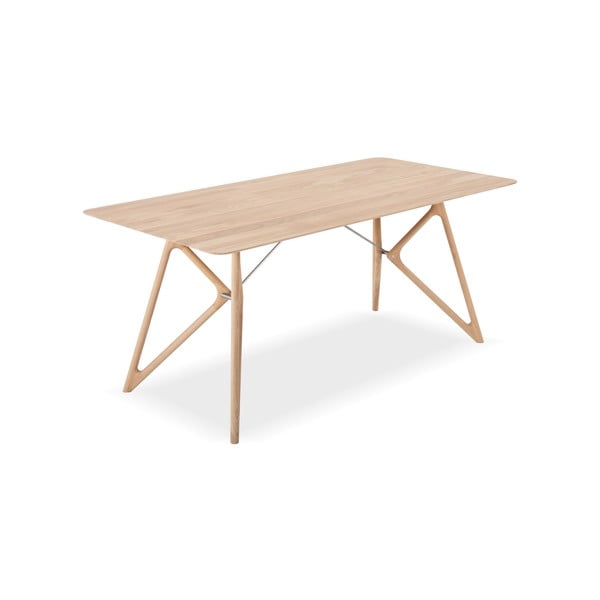 Jedálenský stôl z masívneho dubového dreva Gazzda Tink, 180 × 90 cm