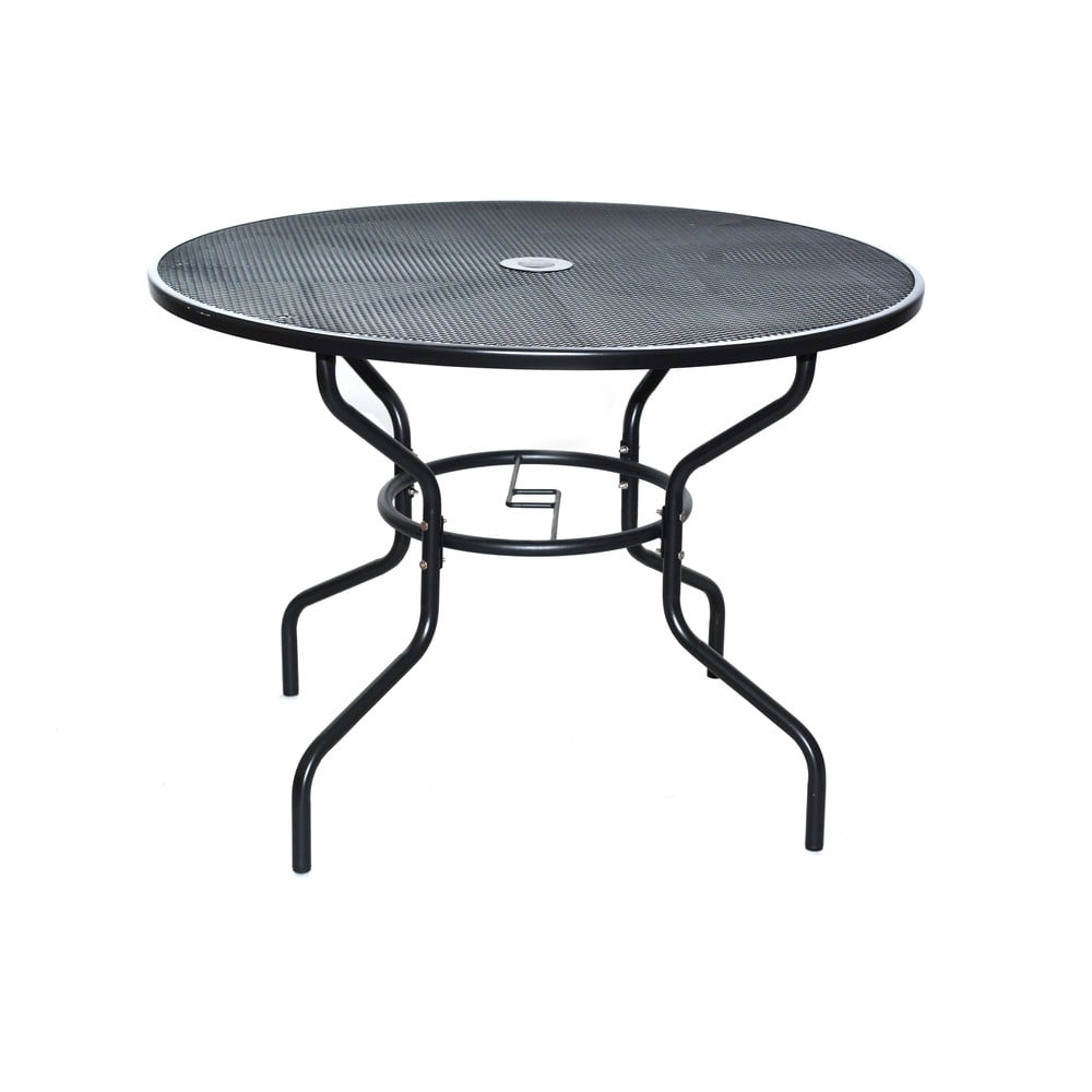 E-shop Kovový okrúhly záhradný jedálenský stôl ø 106 cm - Rojaplast