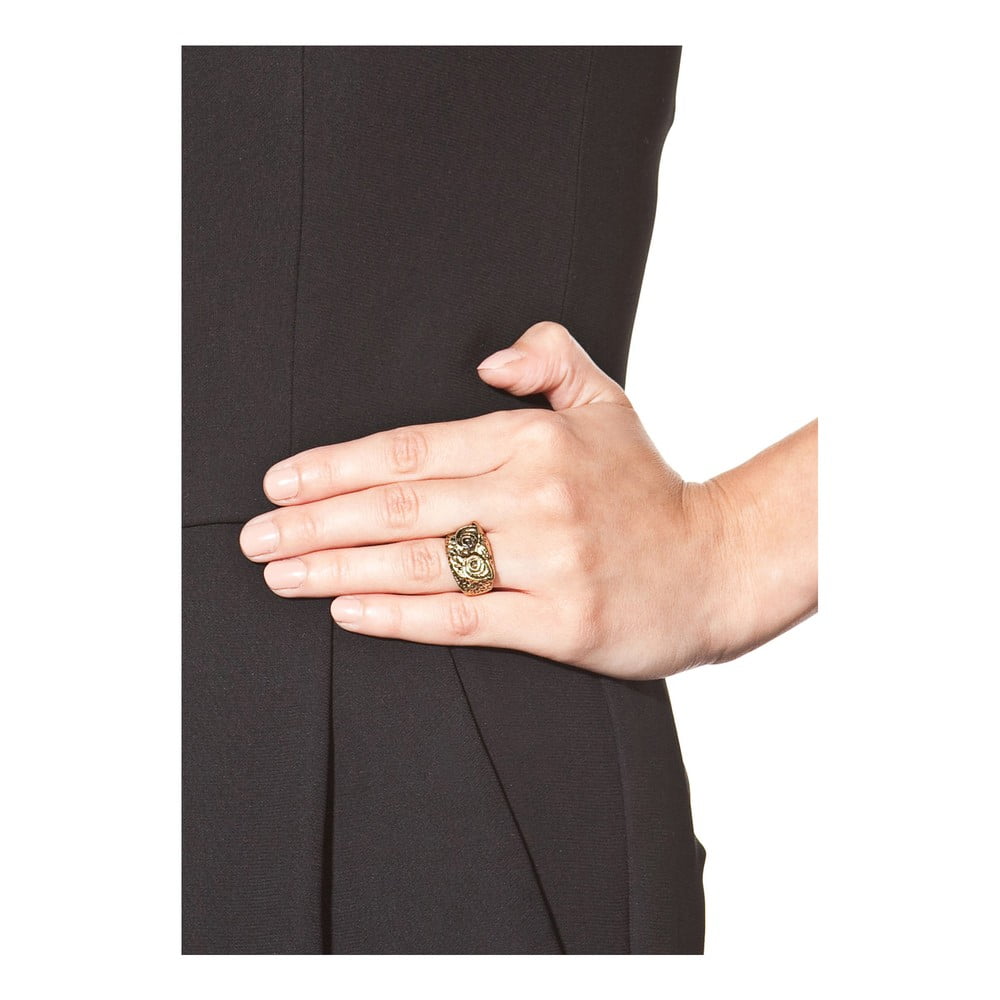 Dámsky prsteň v zlatej farbe NOMA Ingrid