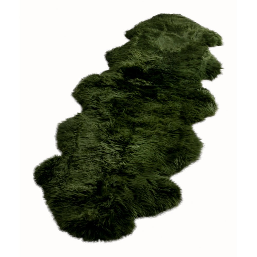E-shop Zelená ovčia kožušina Native Natural Double, 60 x 240 cm