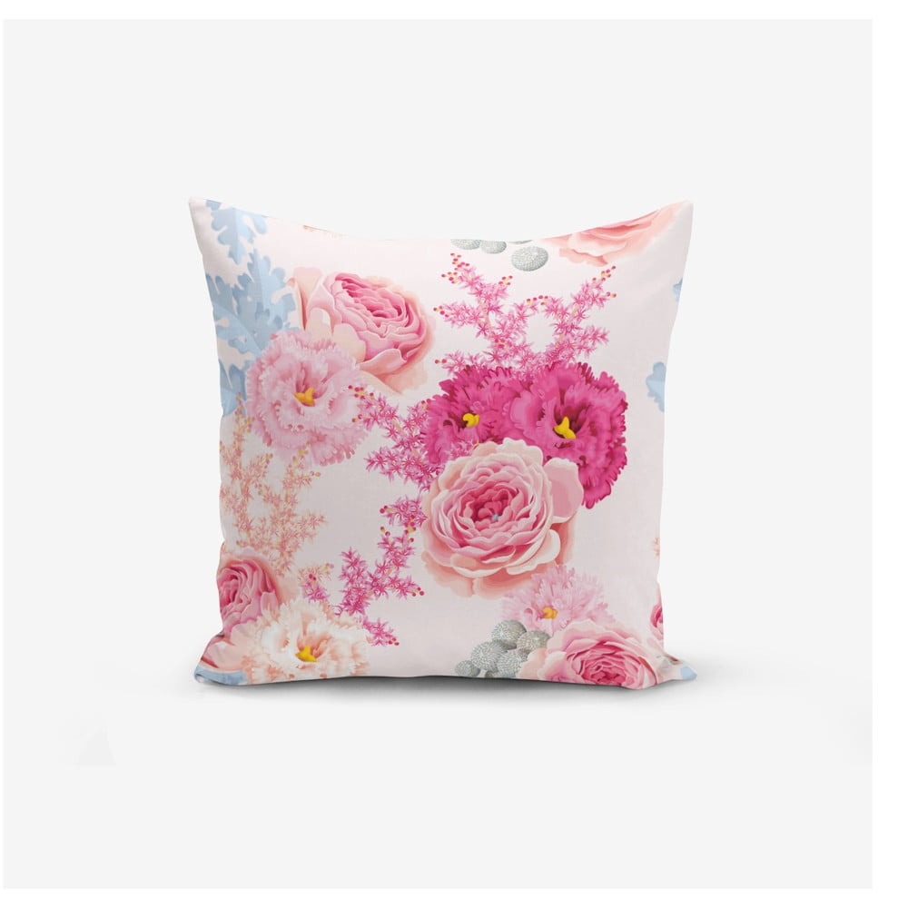 E-shop Obliečka na vankúš Minimalist Cushion Covers Flowers, 45 × 45 cm