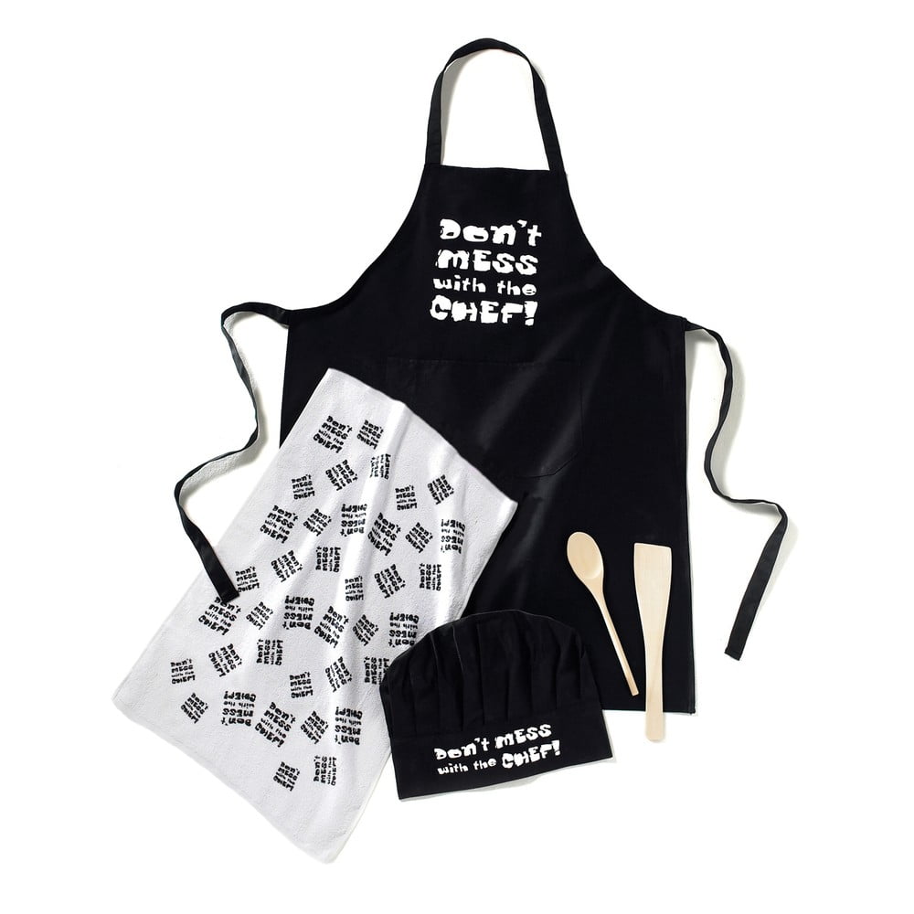 E-shop 5-dielna súprava pre kuchárov Cooksmart ® Don't Mess With The Chef