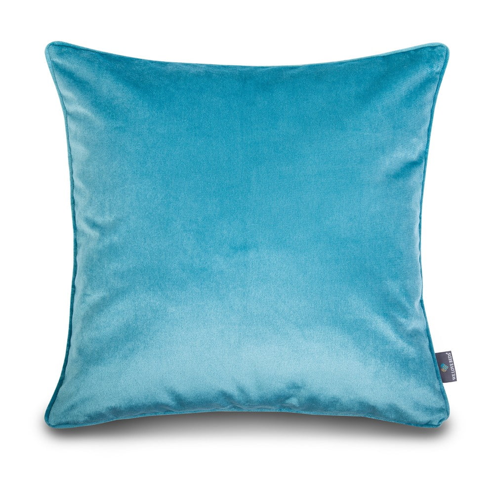 E-shop Modrá obliečka na vankúš WeLoveBeds Azure Coast, 50 × 50 cm