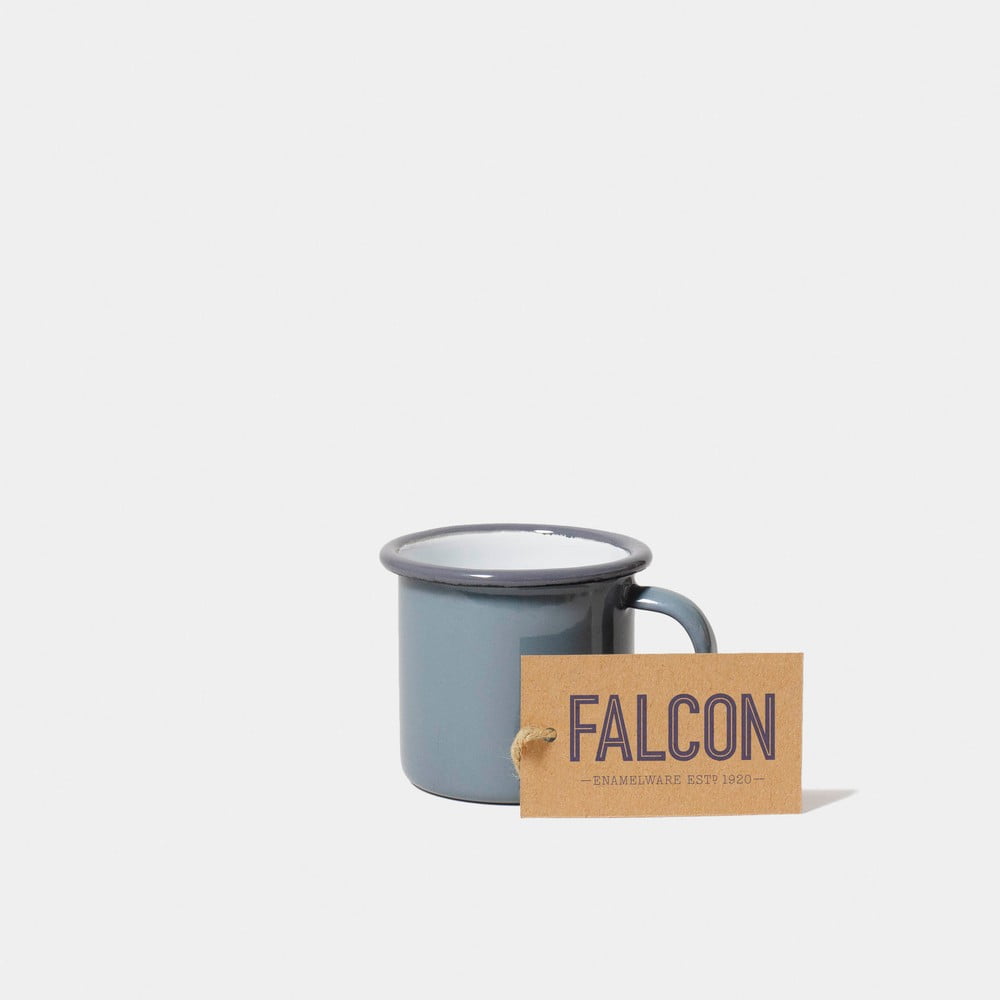 Sivá smaltovaná šálka na espresso Falcon Enamelware, 160 ml