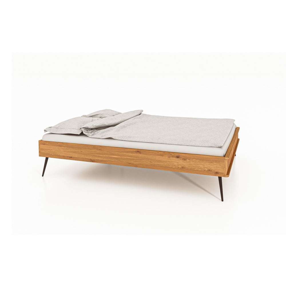 E-shop Dvojlôžková posteľ z dubového dreva 180x200 cm Kula - The Beds