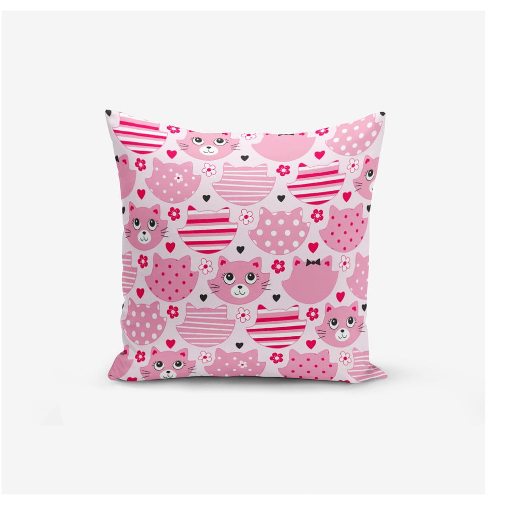 E-shop Detská obliečka na vankúš Cat - Minimalist Cushion Covers
