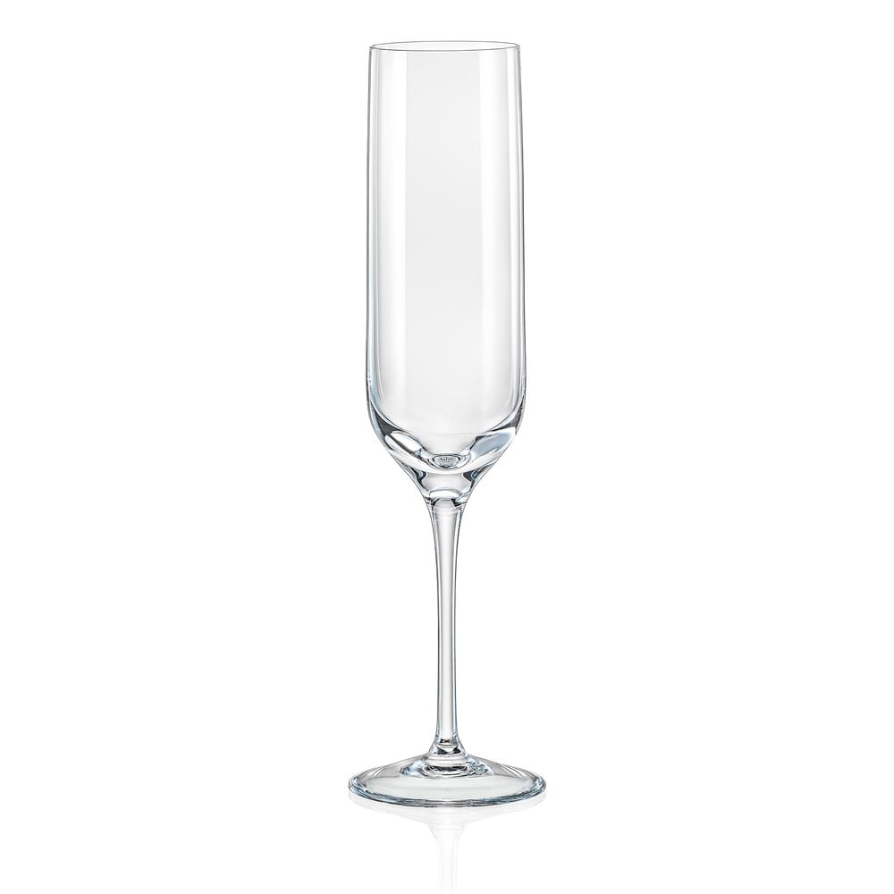 E-shop Súprava 6 pohárov na šampanské Crystalex Uma, 200 ml