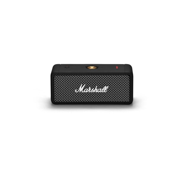 Čierny prenosný Bluetooth reproduktor Marshall Emberton