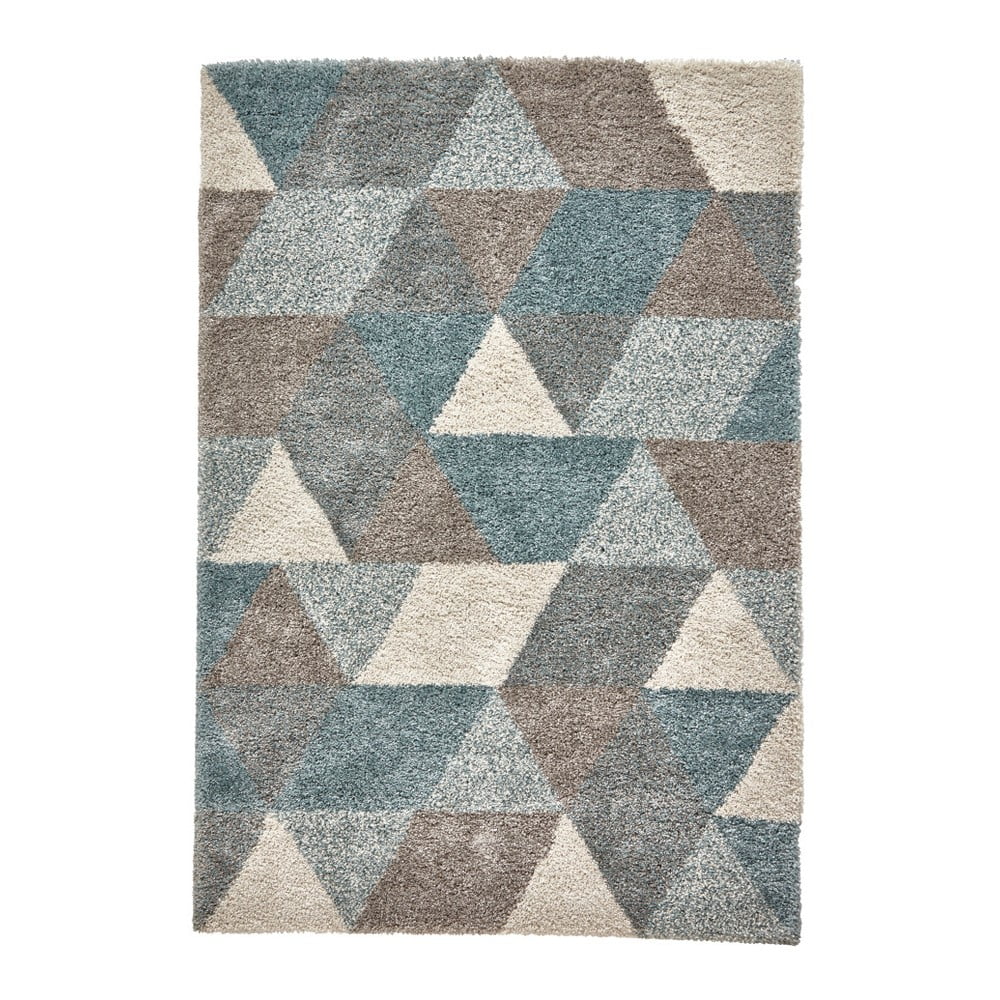 E-shop Sivo-modrý koberec Think Rugs Royal Nomadic Grey &Teal, 160 × 220 cm