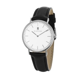 Čierno-biele pánske hodinky Black Oak Minimal