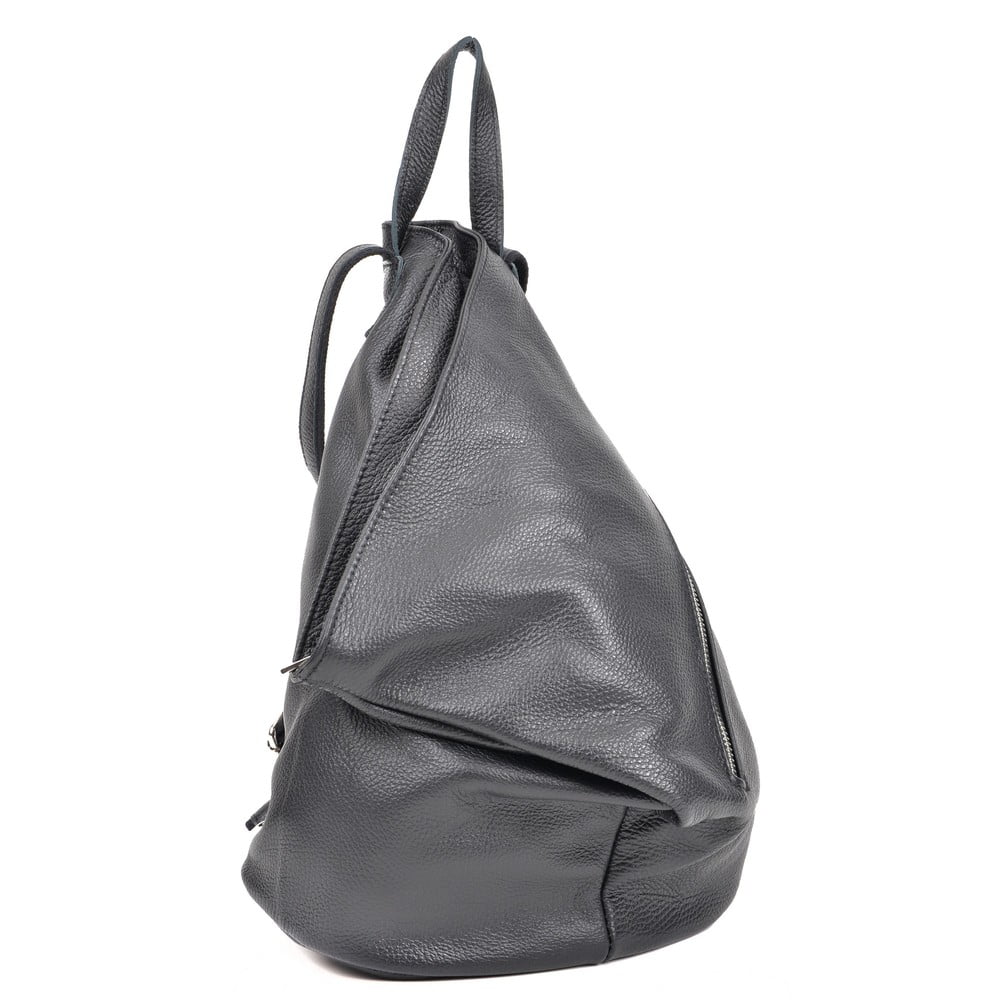 E-shop Čierny kožený batoh Isabella Rhea Beau