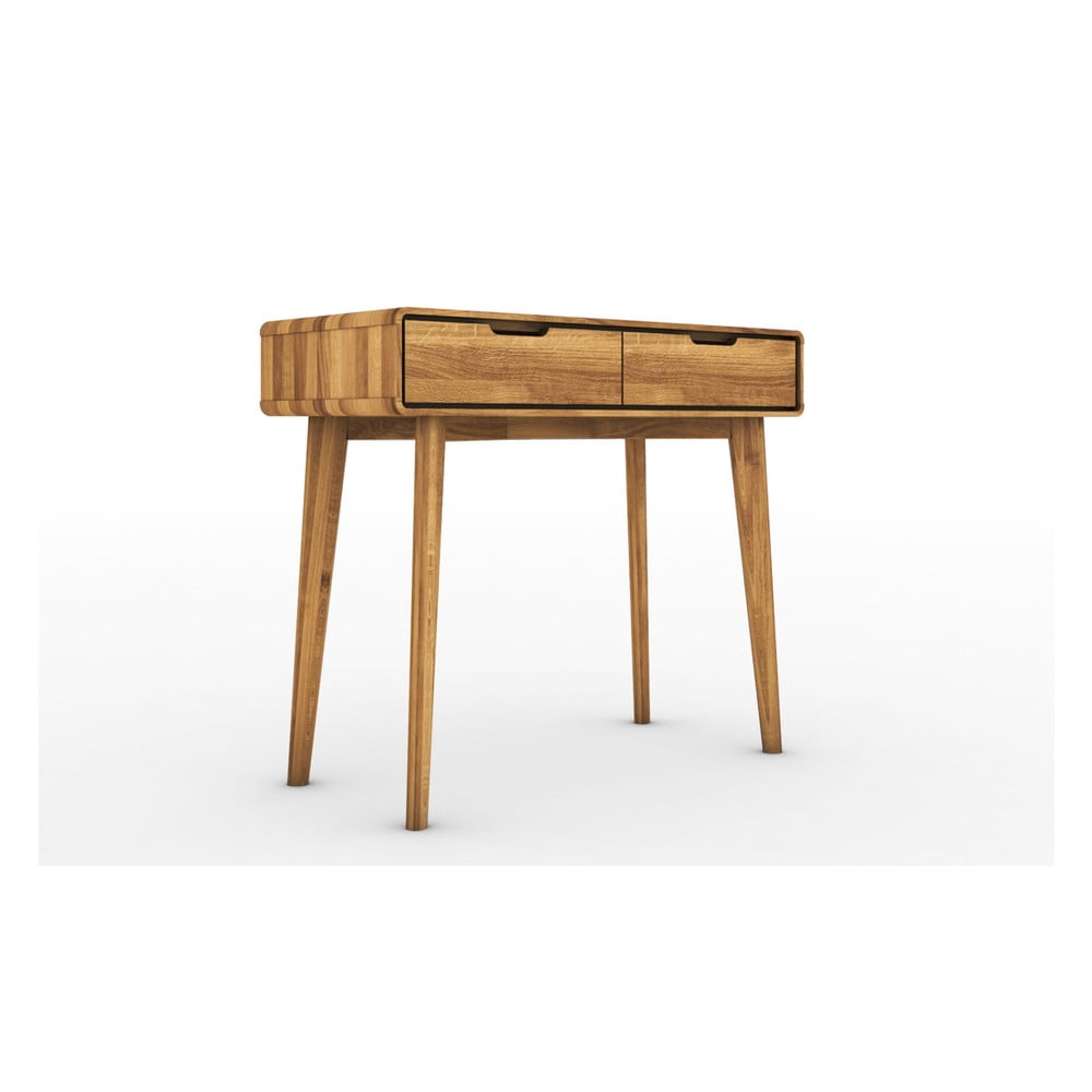 E-shop Toaletný stolík z dubového dreva 90x40 cm Greg - The Beds