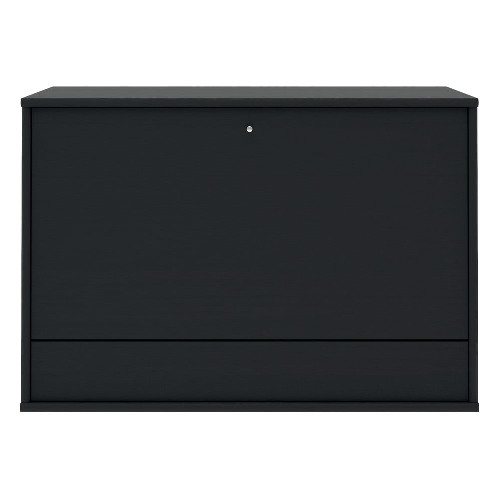 E-shop Čierna vinotéka 89x61 cm Mistral 004 - Hammel Furniture