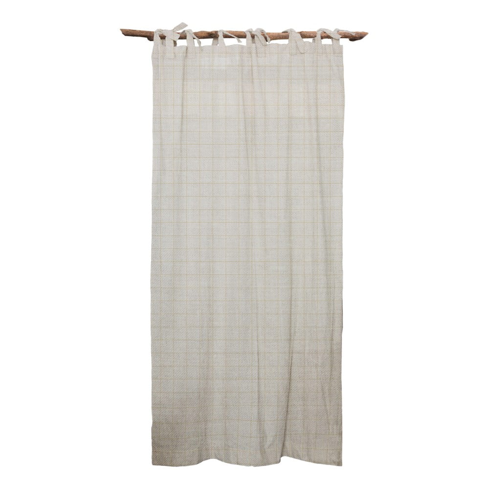 Obrázok Záves Linen Couture Cuture Cortina Hogar Beige Lines