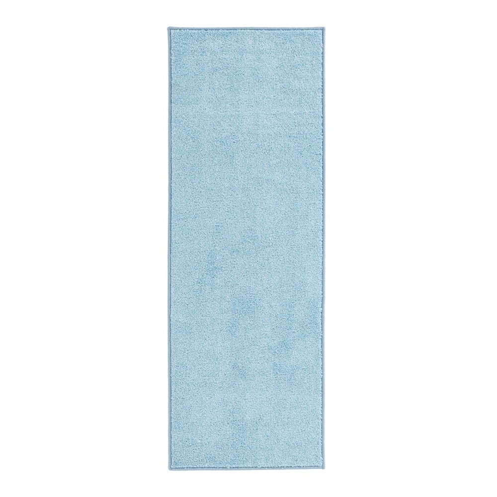 Modrý behúň Hanse Home Pure, 80 × 400 cm