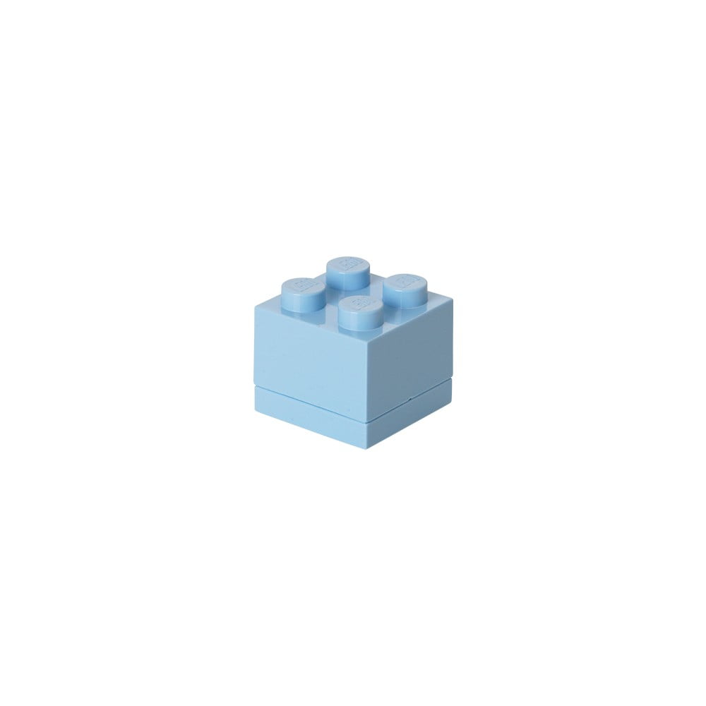 E-shop Svetlomodrý úložný box LEGO® Mini Box