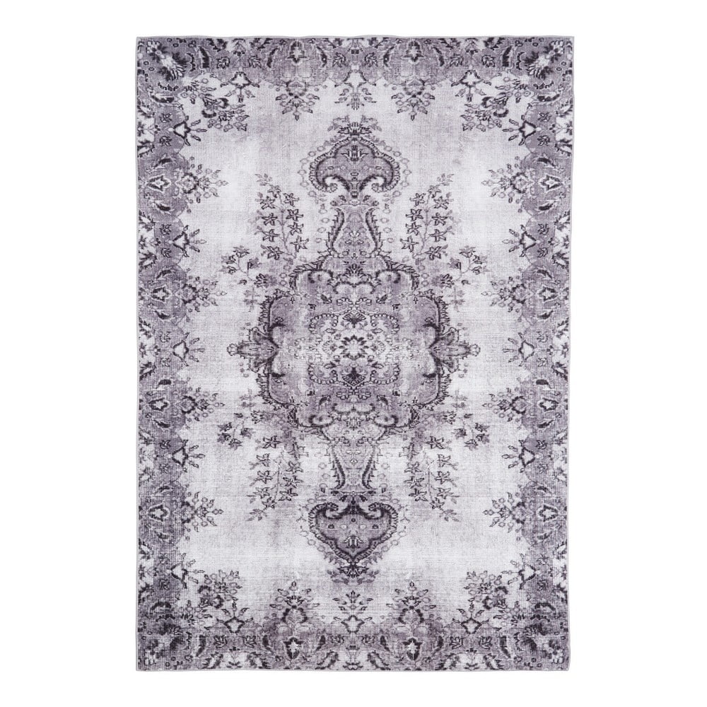 Obrázok Koberec odolný voči škvrnám Floorita Jasmine Light Grey, 200 × 290 cm