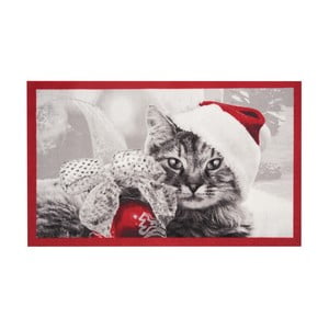 Rohožka Zala Living Christmas Cat, 45 × 75 cm
