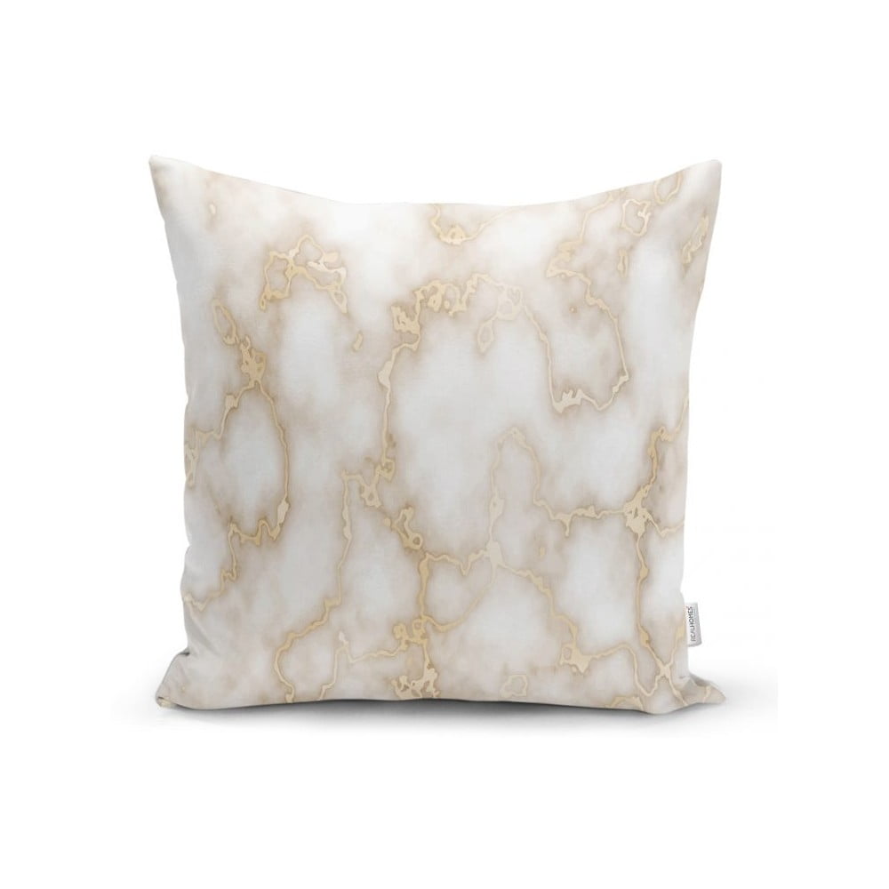 E-shop Obliečka na vankúš Minimalist Cushion Covers Golden Lines Marble, 45 x 45 cm
