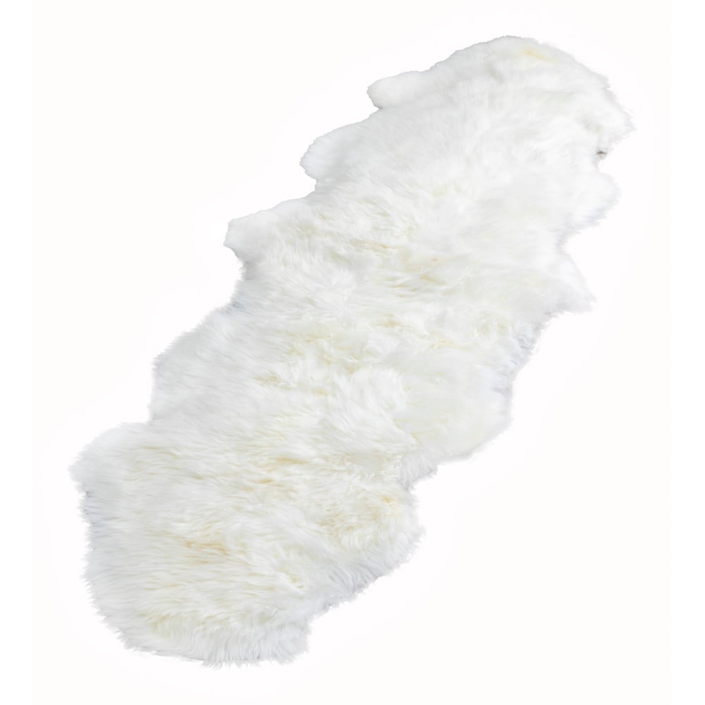 E-shop Biela ovčia kožušina Native Natural Double, 60 x 240 cm