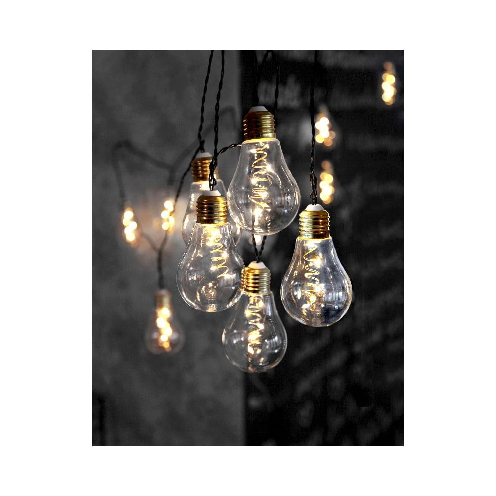 E-shop Svetelná LED reťaz Star Trading Bulbs, dĺžka 3,6 m