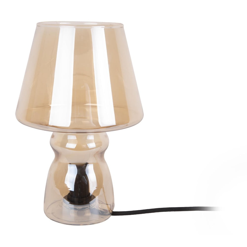 Obrázok Hnedá sklenená stolová lampa Leitmotiv Classic Glass, ø 16 cm