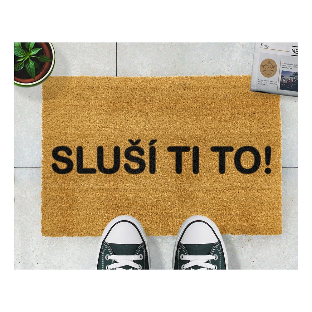 Obrázok Rohožka Artsy Doormats Sluší ti to!, 40 × 60 cm