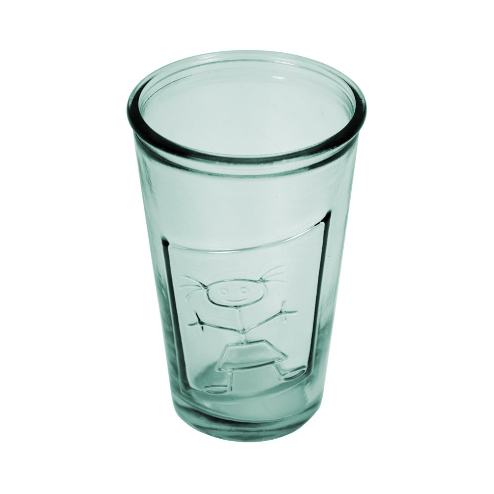 E-shop Číry pohár z recyklovaného skla Esschert Design Dievča