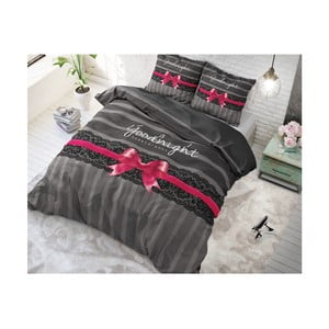 Bavlnené posteľné obliečky Sleeptime Goodnight Ribbon, 140 x 220 cm
